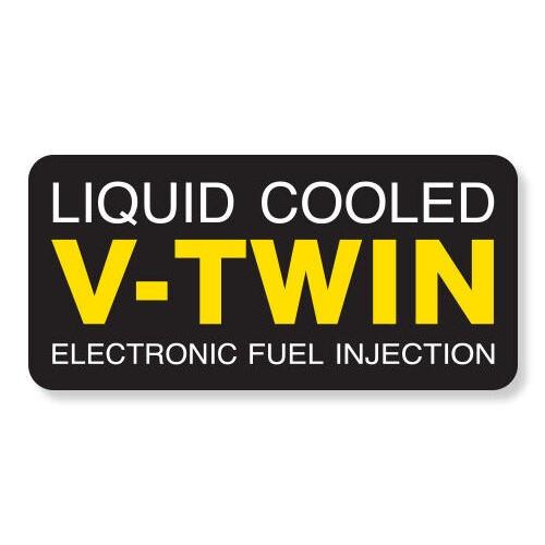 John Deere Decal - Liquid Cooled V-Twin Electronic Fuel Injection - M117620
