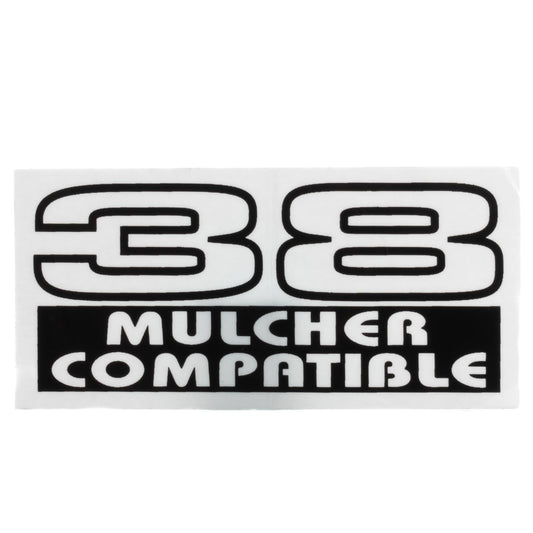 John Deere Decal - 38 Mulcher Compatible - M120157