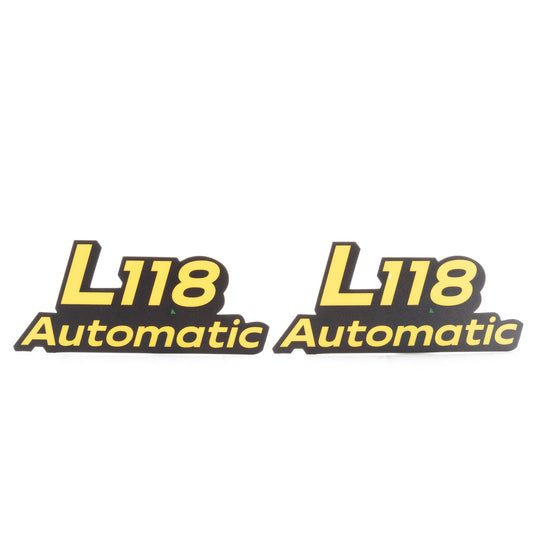 Decal - L118 Automatic - Set of 2