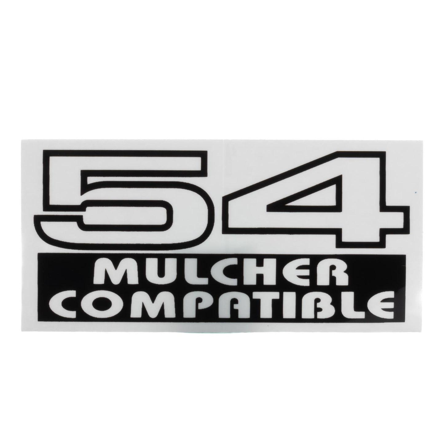 John Deere Decal - 54 Mulcher Compatible - M120161
