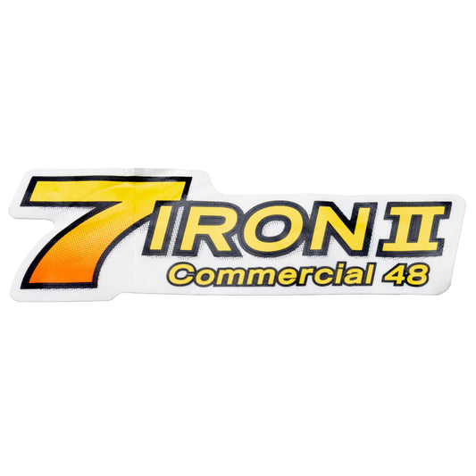 Decal - 7 Iron II Commercial 48