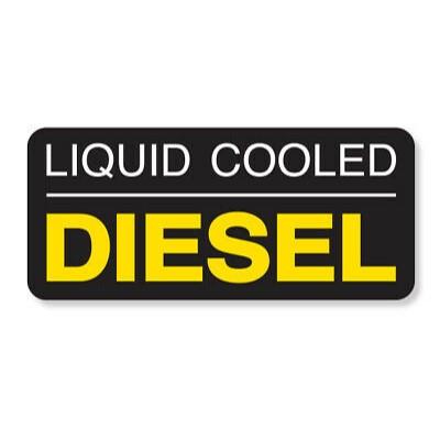 John Deere Decal - Liquid Cooled Diesel - M117621